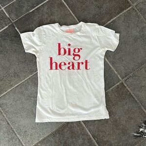 Crew Cuts big heart tee